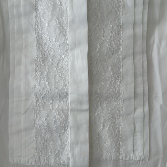 Dolce & Gabbana Lace front Tuxedo Shirt White size IT 38 - Picture 6 of 13